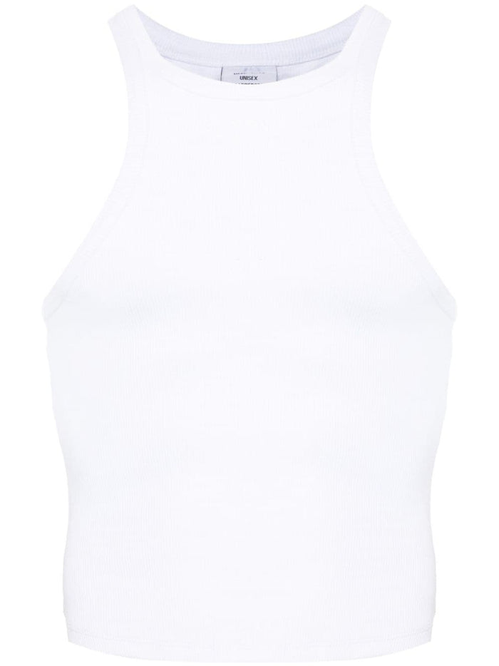 Vetements Top White Cotton