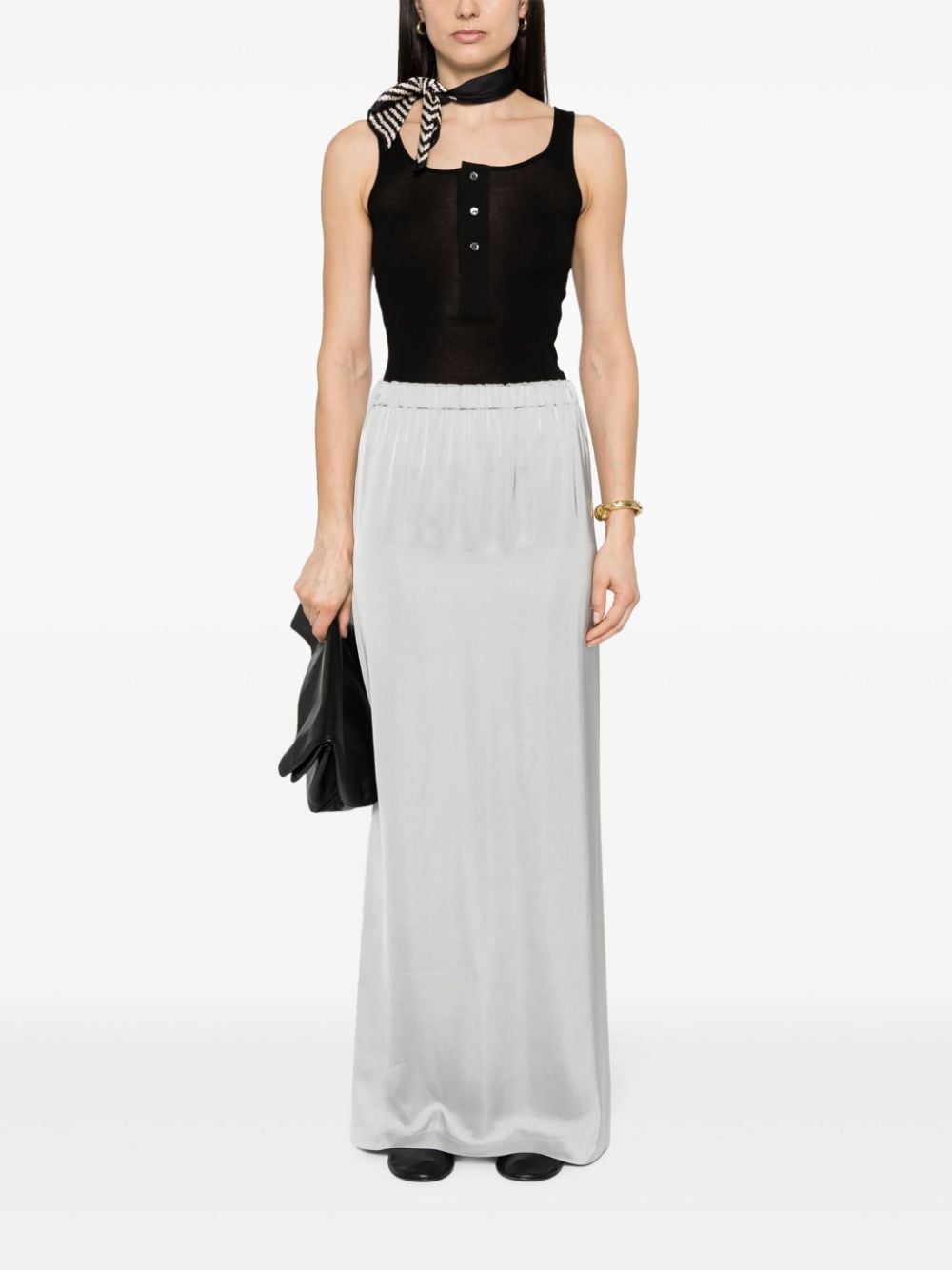 Ami Paris Top Black Cotton
