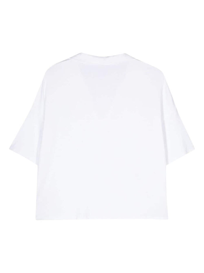 Majestic T-shirts and Polos White Viscose Elastane