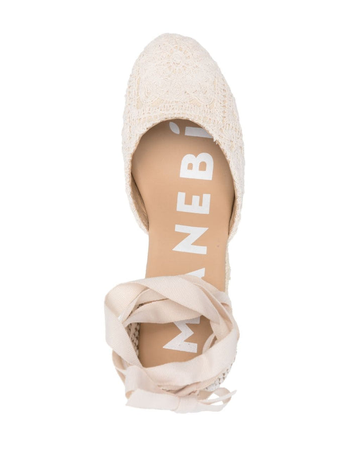 MANEBI Flat shoes White Rubber