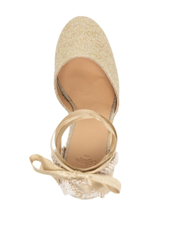 Castaner Flat Shoes Golden