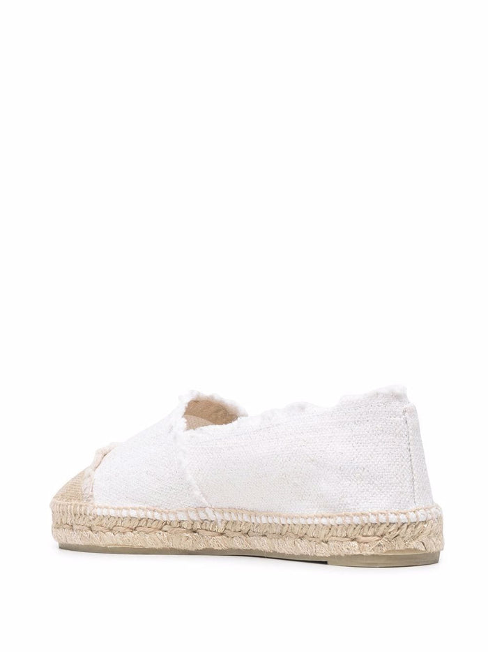 Castaner Flat Shoes White Lining: Fabric