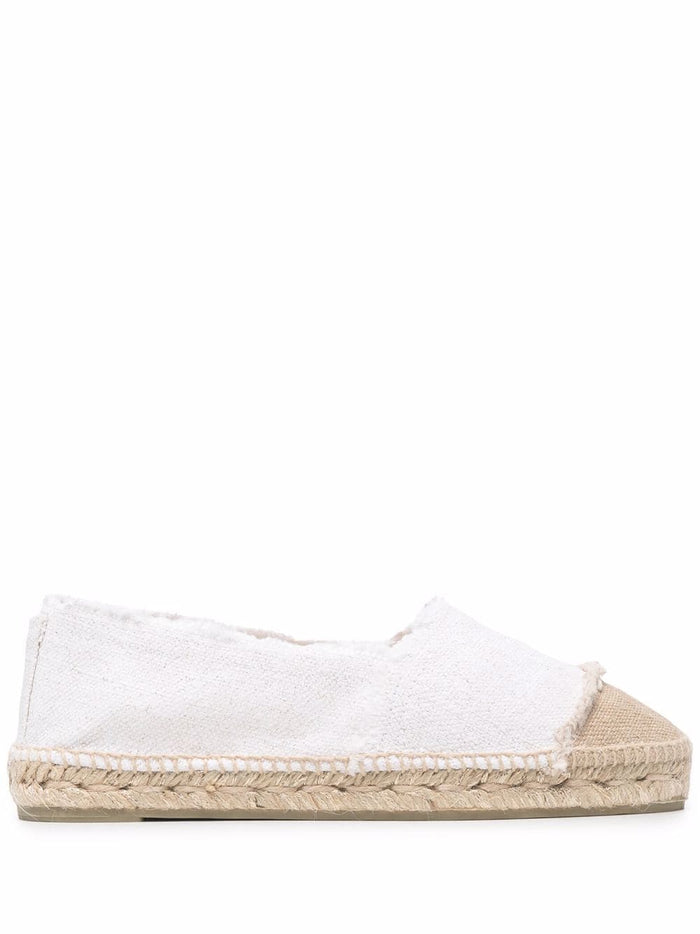 Castaner Flat Shoes White Lining: Fabric