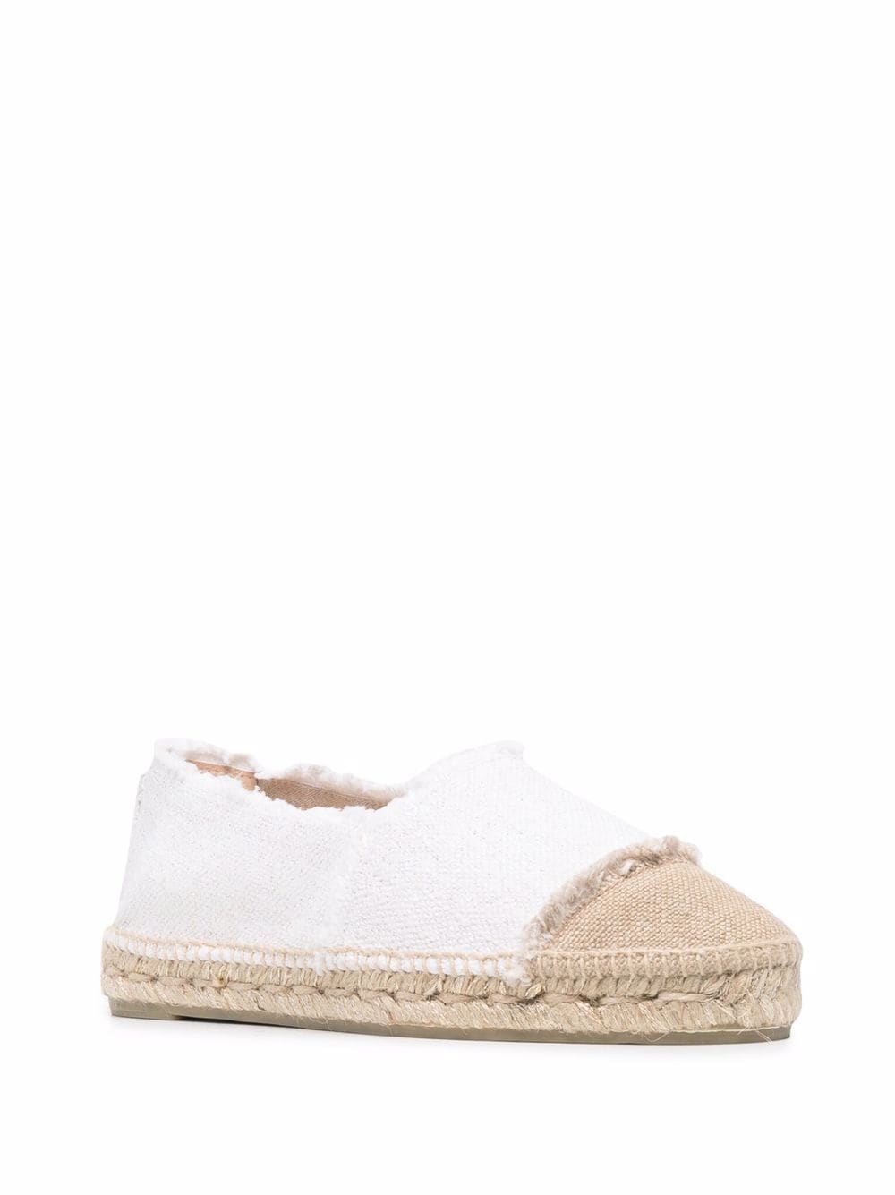 Castaner Flat Shoes White Lining: Fabric