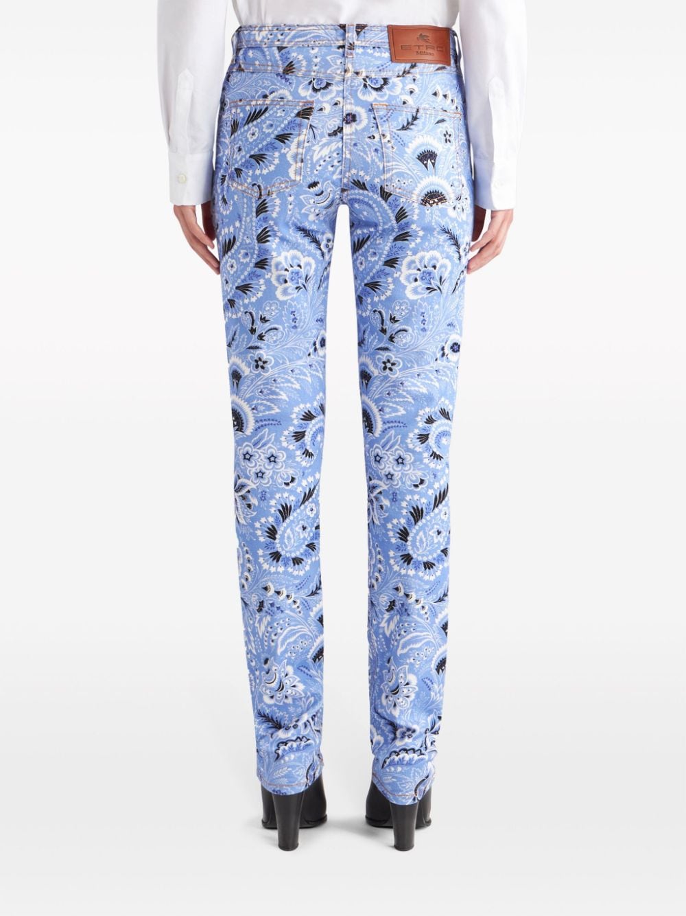 Etro Jeans Clear Blue Cotton