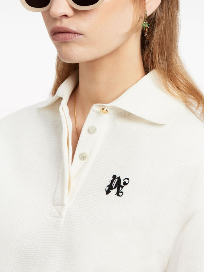 Palm Angels T-shirts and Polos White Cotton