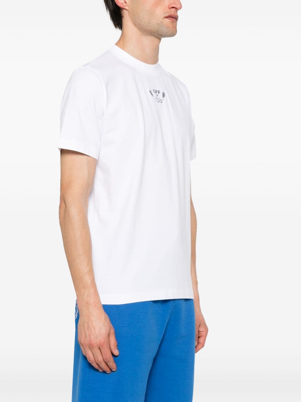 Off White T-Shirts And Polos Outer: Cotton