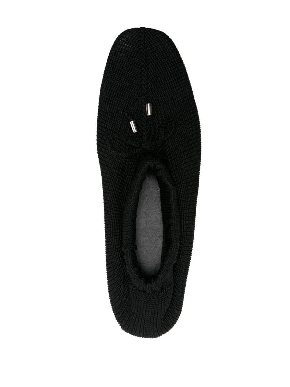 TOTEME MAIN Flat shoes Black Sole: Rubber