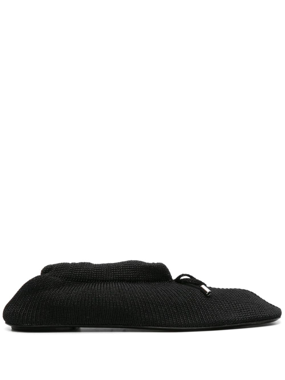 TOTEME MAIN Flat shoes Black Sole: Rubber