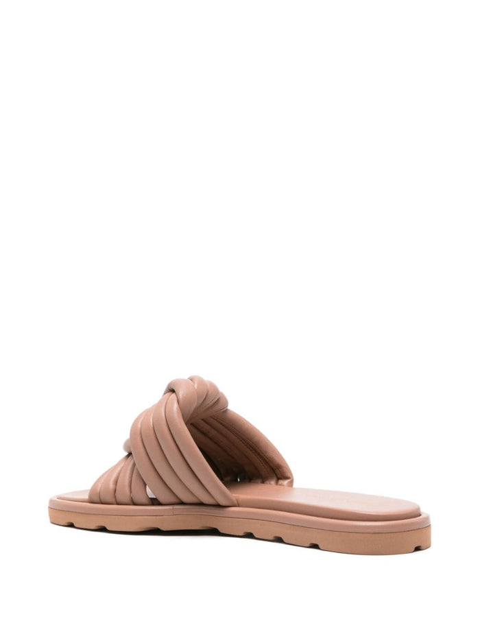 Gianvito Rossi Sandals Beige Leather