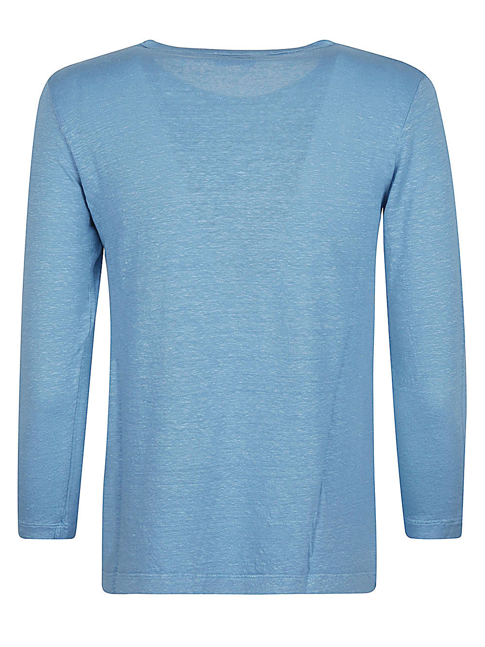 Base T-shirts and Polos Blue Linen Elastane