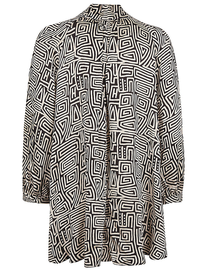 OBIDI Shirts Beige Silk