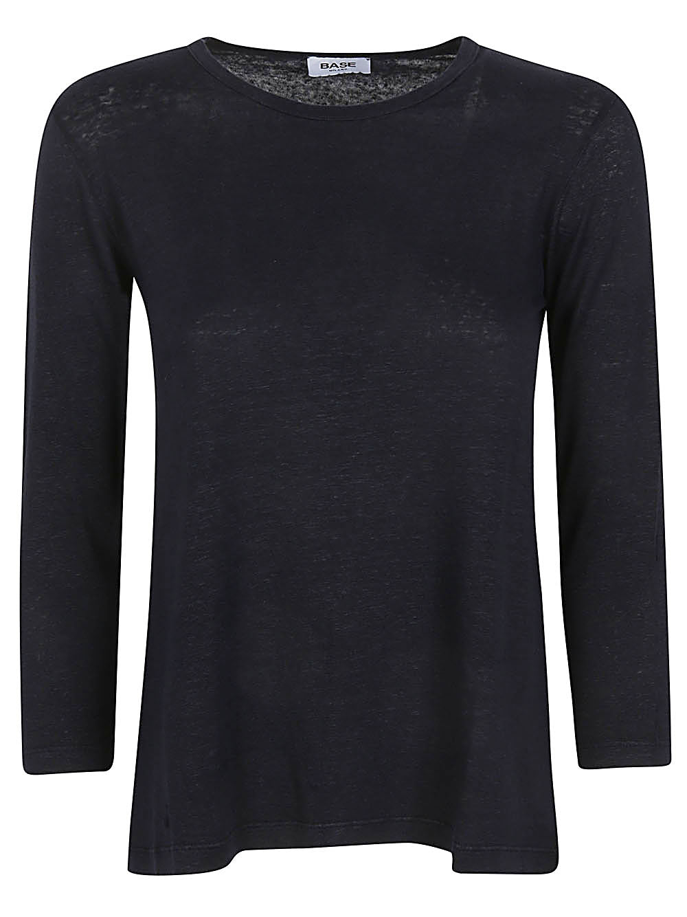 Base T-shirts and Polos Blue Cotton Elastane
