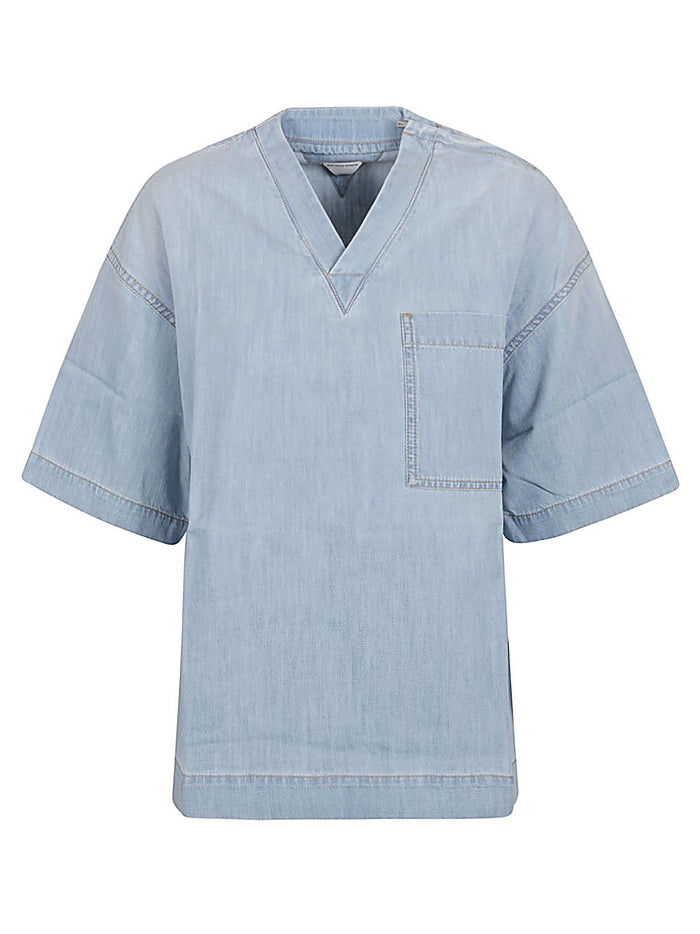 Bottega Veneta Shirts Denim Cotton