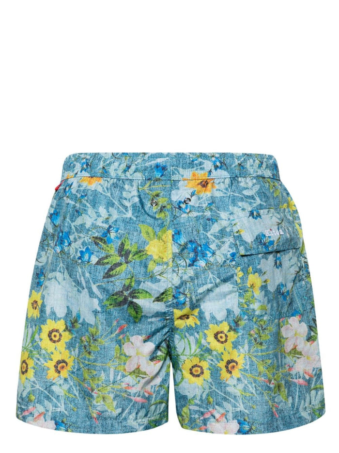 Kiton Sea Clothing Clear Blue Polyester