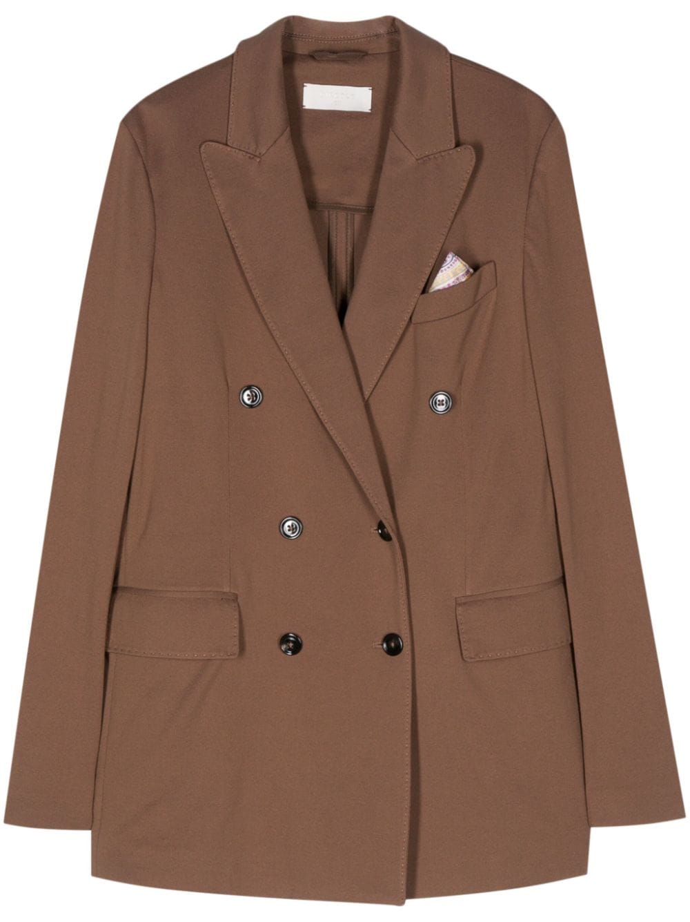 Circolo 1901 Jackets Brown Cotton Elastane