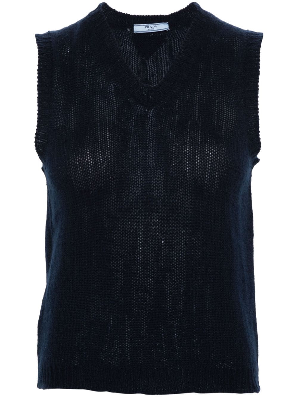 Prada Sweaters Blue Cashmere