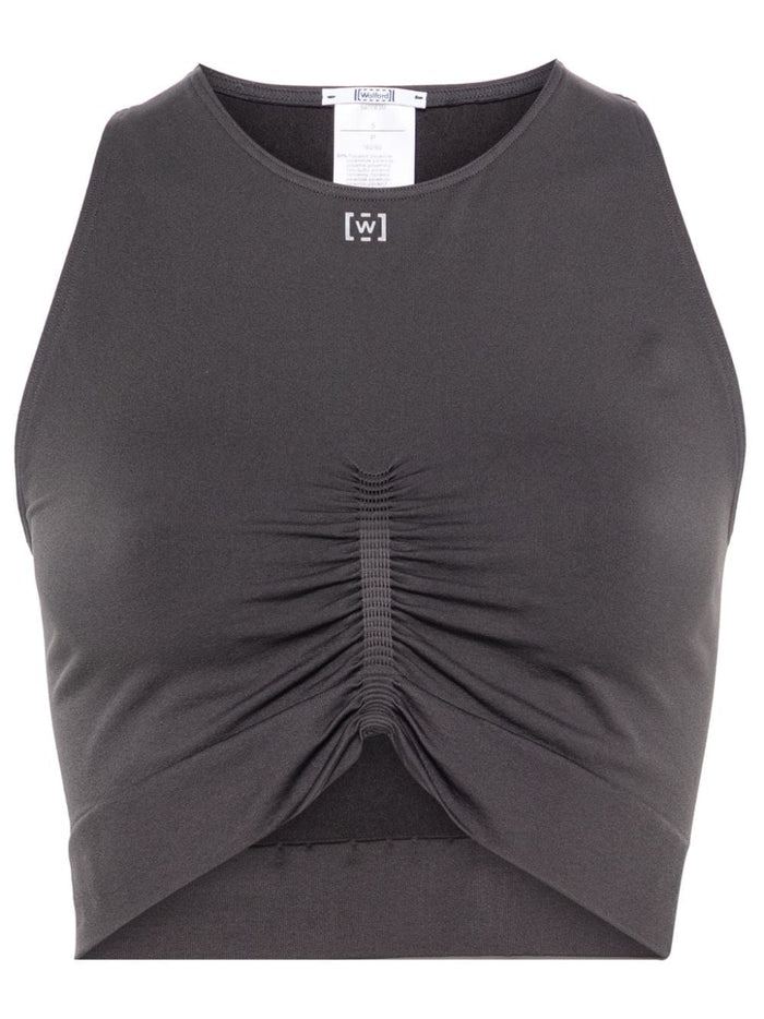 Wolford Top Grey Polyamide Elastane