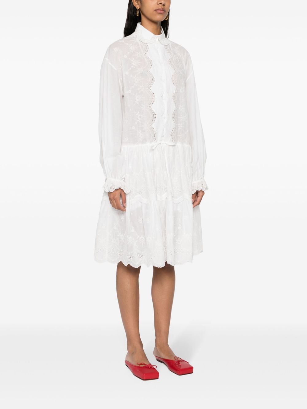 Ermanno Scervino Dresses White Cotton