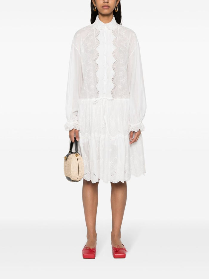 Ermanno Scervino Dresses White Cotton