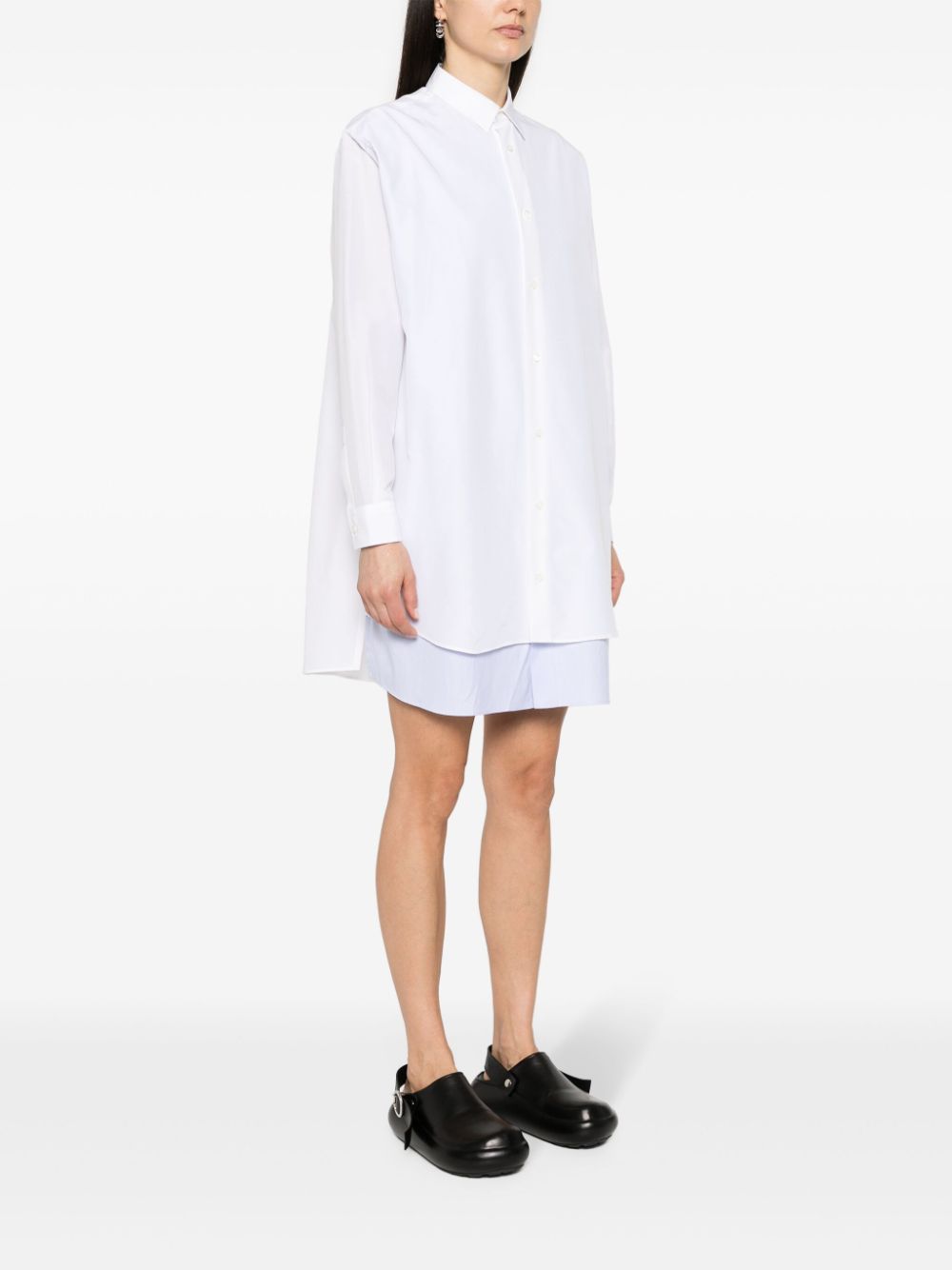 Loewe Dresses White Cotton Silk