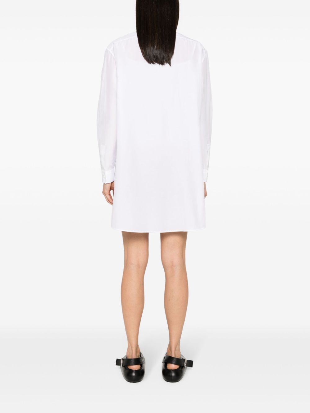 Loewe Dresses White Cotton Silk