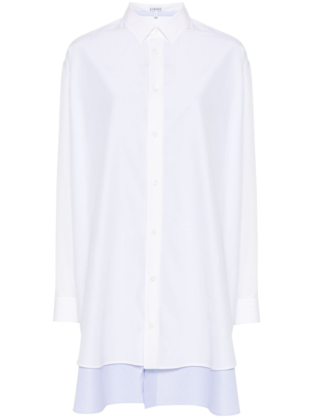Loewe Dresses White Cotton Silk