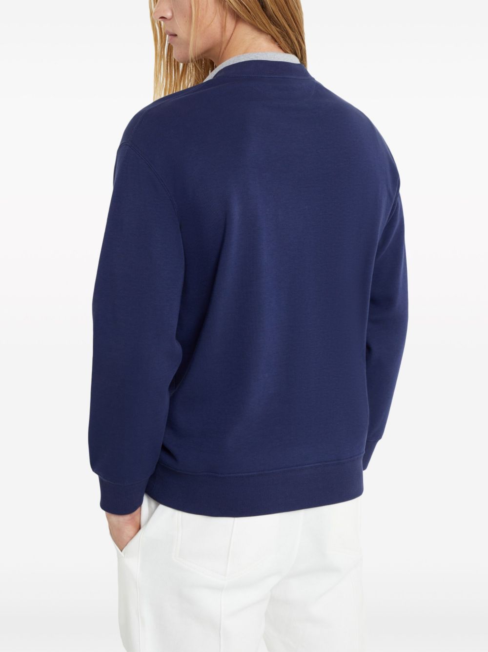 Brunello Cucinelli Sweaters Blu Cotton