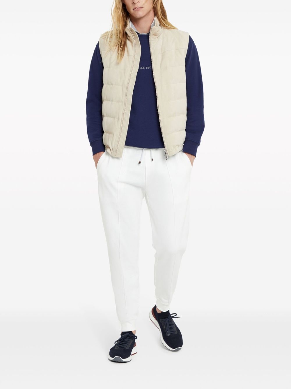 Brunello Cucinelli Sweaters Blu Cotton