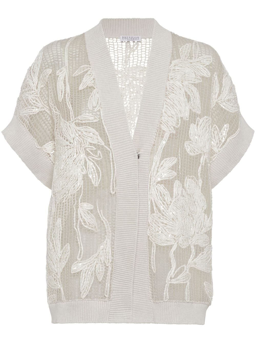 Brunello Cucinelli Sweaters Bianco Cotton