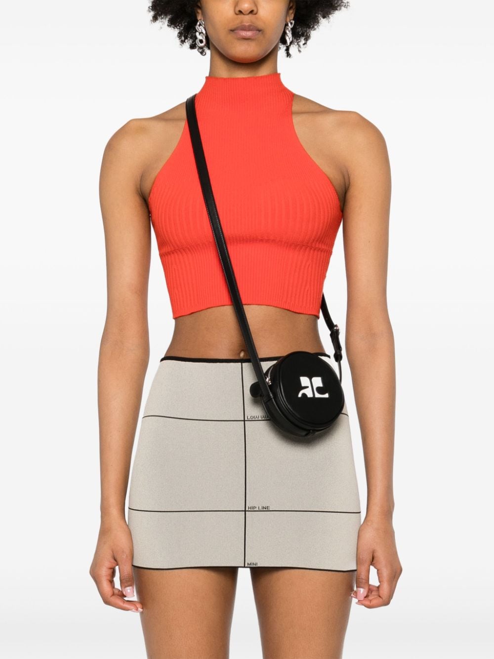COURREGES RE-EDITION Bags Black Lining: Cotton Outer: Leather