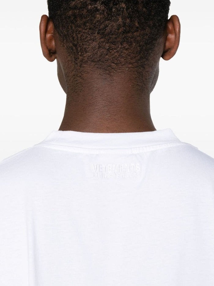 Vetements T-Shirts And Polos White Cotton