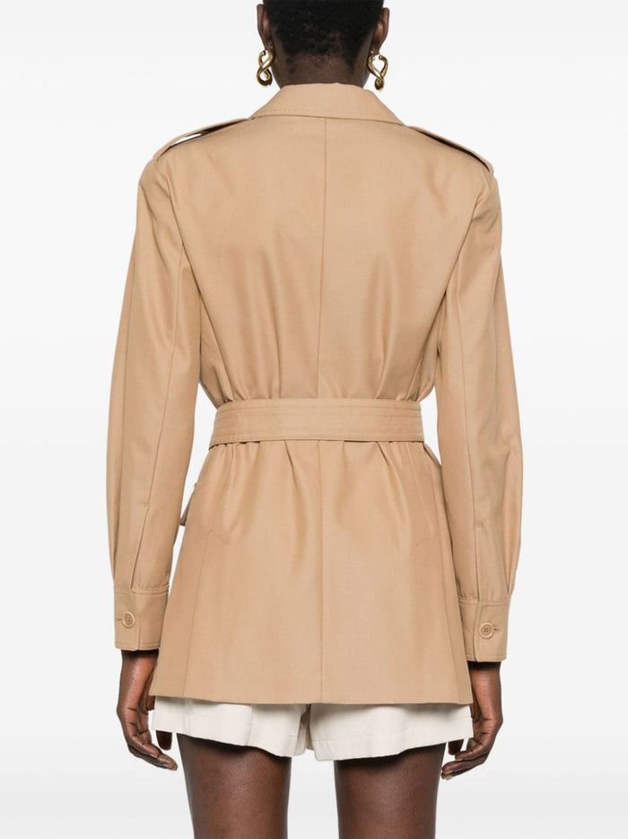 Max Mara Coats Camel Cotton