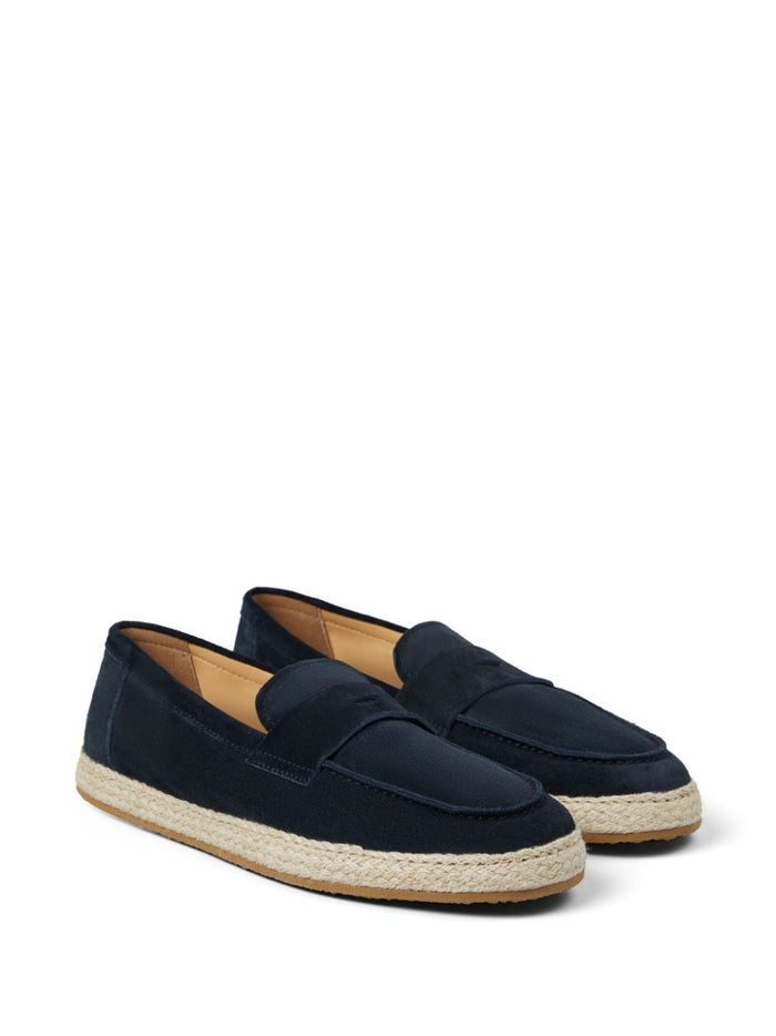 Brunello Cucinelli Flat Shoes Blu