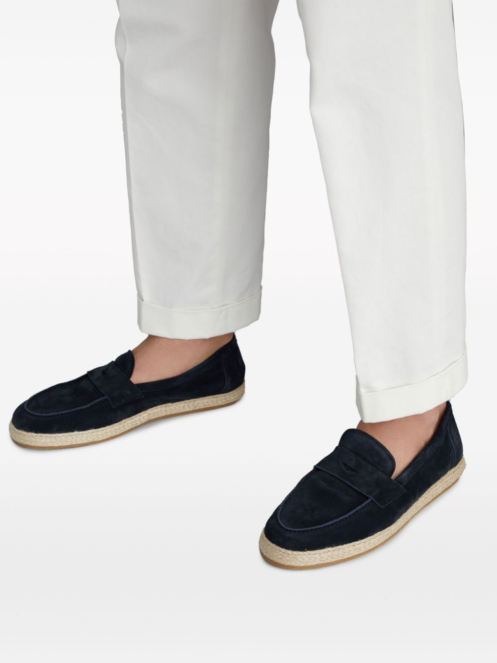 Brunello Cucinelli Flat Shoes Blu