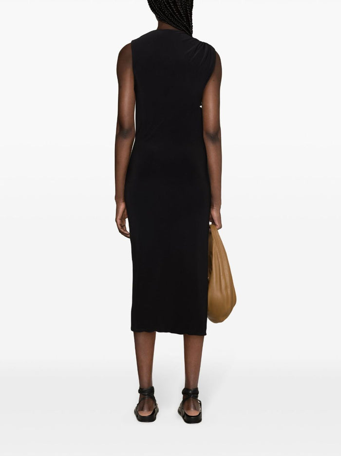 Sportmax Dresses Black Polyester Elastane