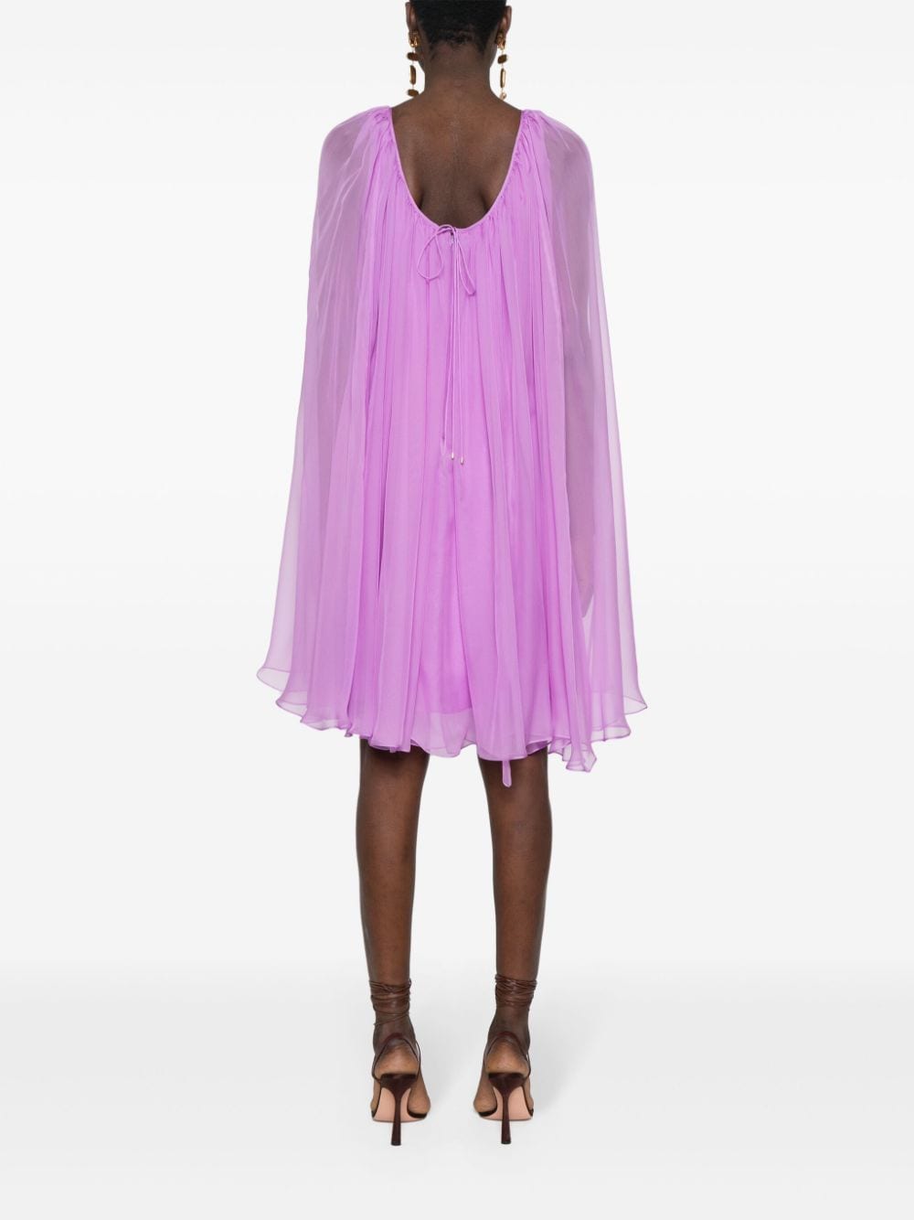 MAX MARA PIANOFORTE Dresses Purple Silk