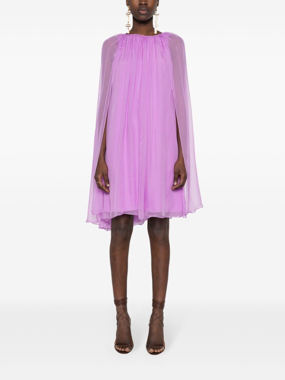 MAX MARA PIANOFORTE Dresses Purple Silk