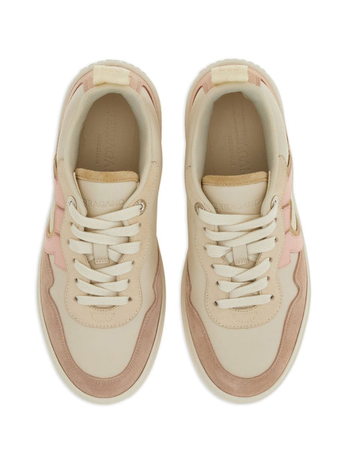 Ferragamo Sneakers Powder Furs & Skins->calfskin100.0 %