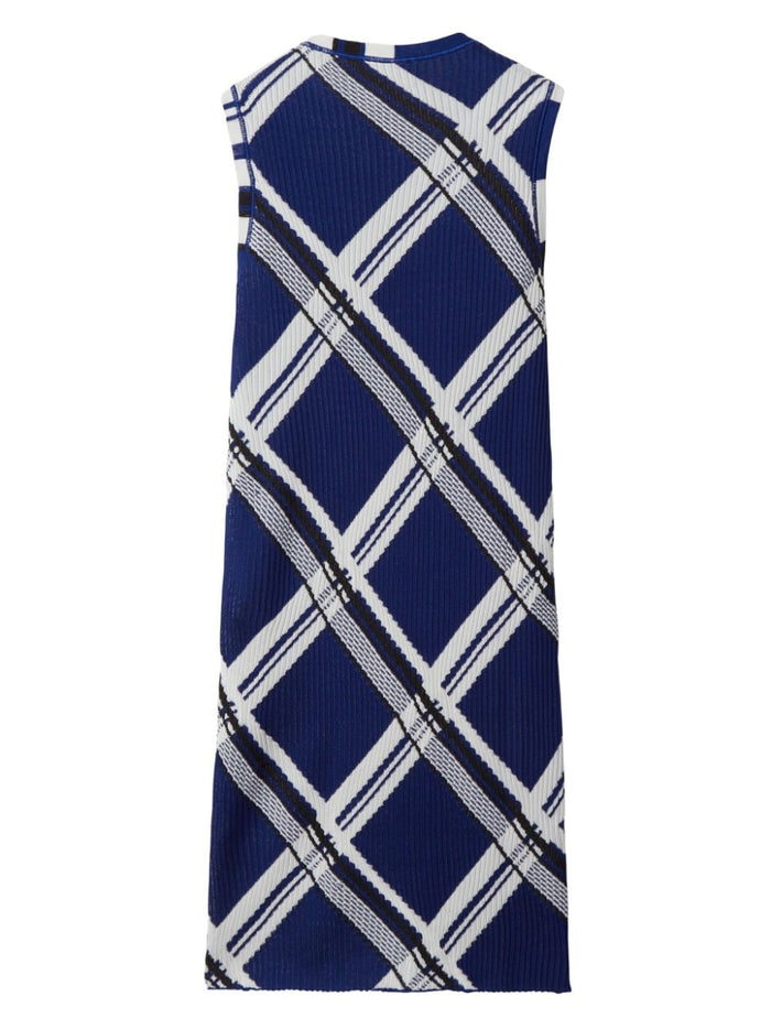 Burberry Dresses Blue Silk