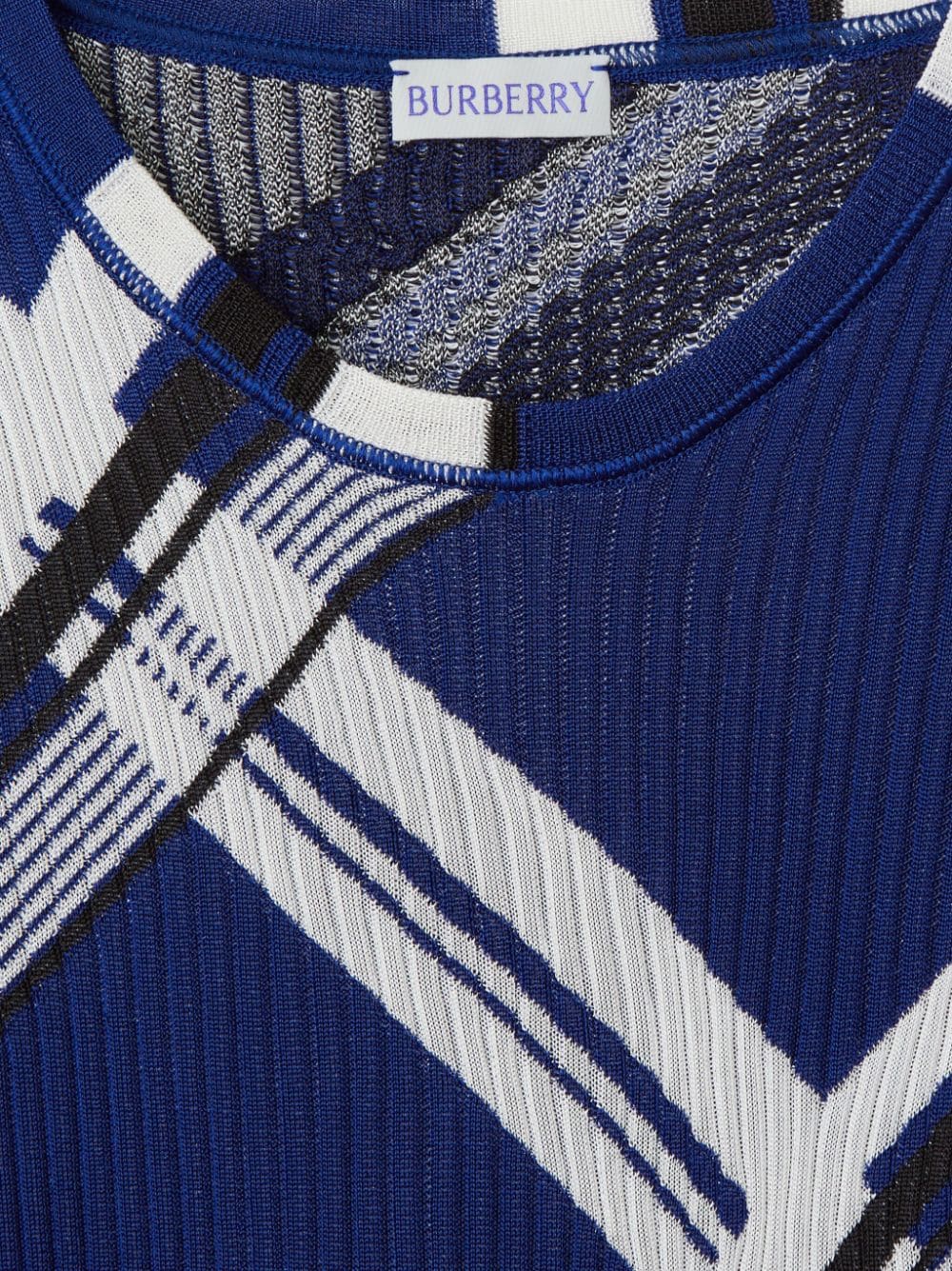 Burberry Dresses Blue Silk