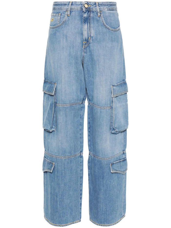 Jacob Cohen Jeans Blue Cotton Lyocell