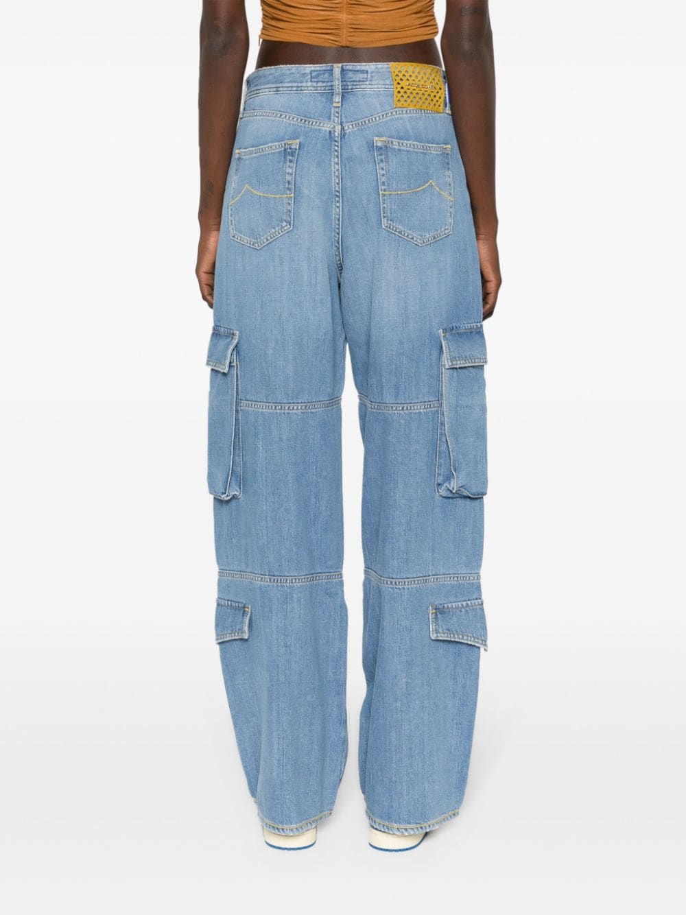 Jacob Cohen Jeans Blue Cotton Lyocell