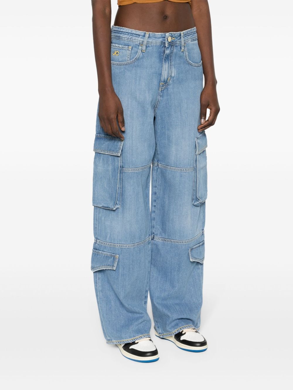 Jacob Cohen Jeans Blue Cotton Lyocell