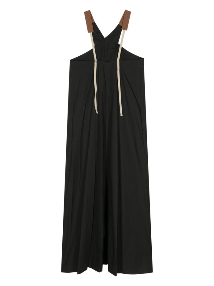 Alysi Dresses Black Cotton