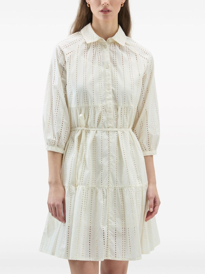 Woolrich Dresses White Cotton