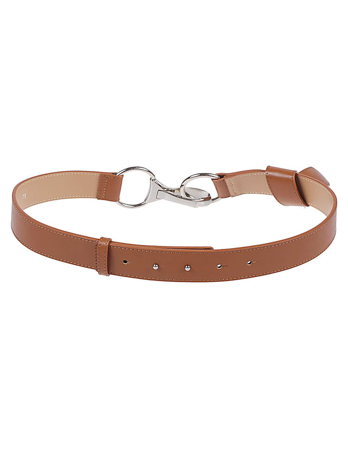 Liviana Conti Belts Brown Polyurethane Polyester