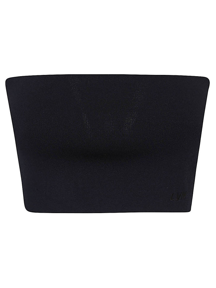 Liviana Conti Top Blue Viscose Polyamide