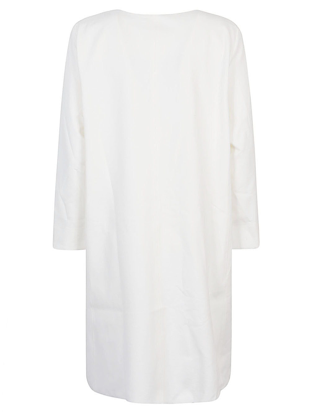 Liviana Conti Dresses White Viscose Polyamide Elastane