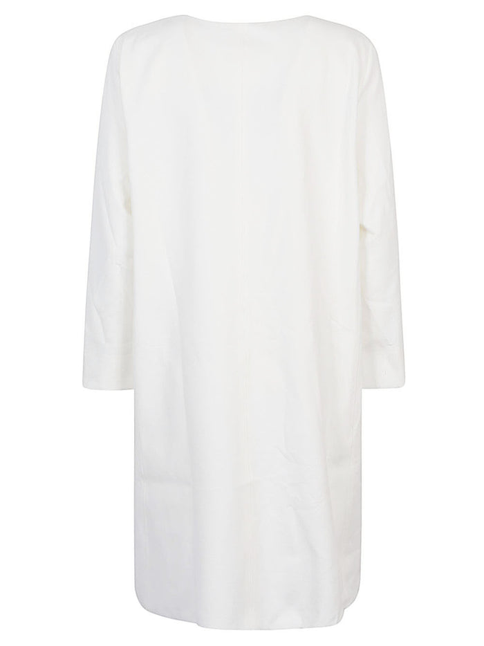 Liviana Conti Dresses White Viscose Polyamide Elastane
